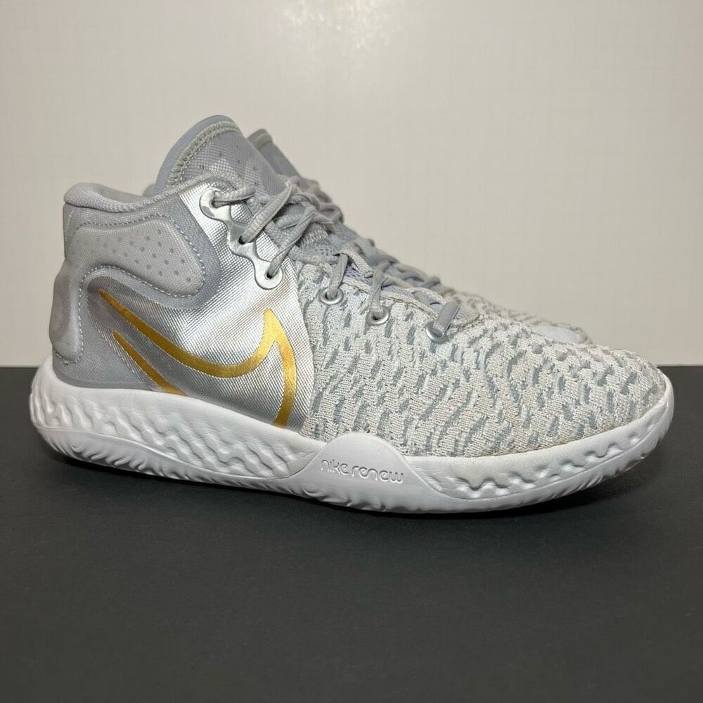 Mens NIKE KD Trey 5 VIII Gray Basketball Shoes / Size 7